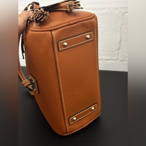 Dooney & Bourke Satchel Leather Bag - Picture 3 of 6
